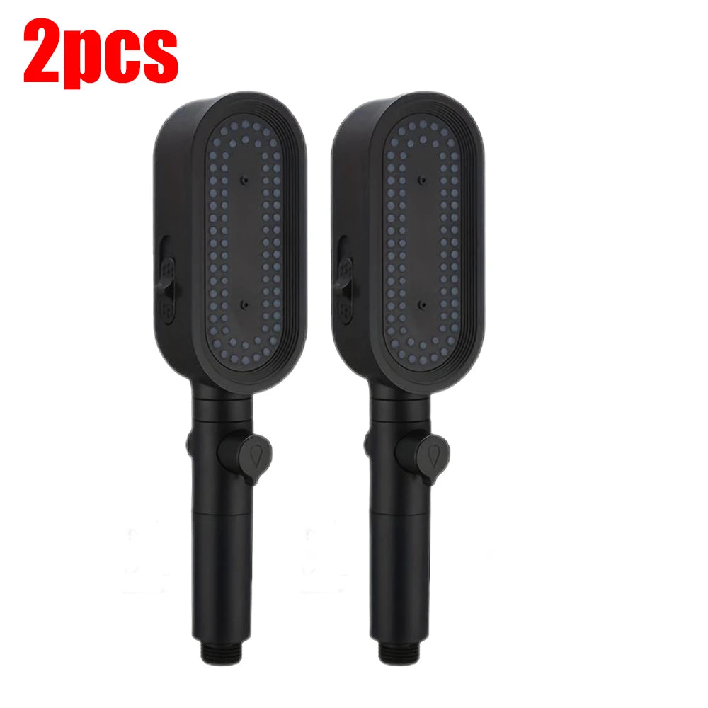 3 Modes Handheld Shower Head Strong High Pressure Water Saving Filtered Showerhead Fall-Resistant ABS Bathroom Shower Nozzle