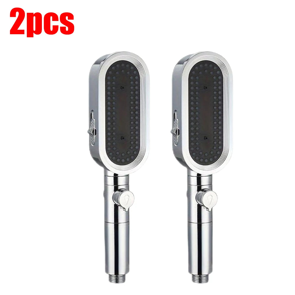3 Modes Handheld Shower Head Strong High Pressure Water Saving Filtered Showerhead Fall-Resistant ABS Bathroom Shower Nozzle