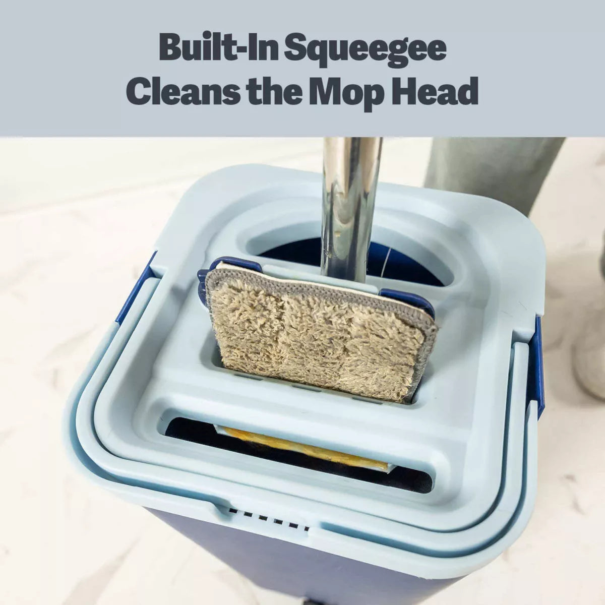 Casabella Clean Water Flat Mop Bucket