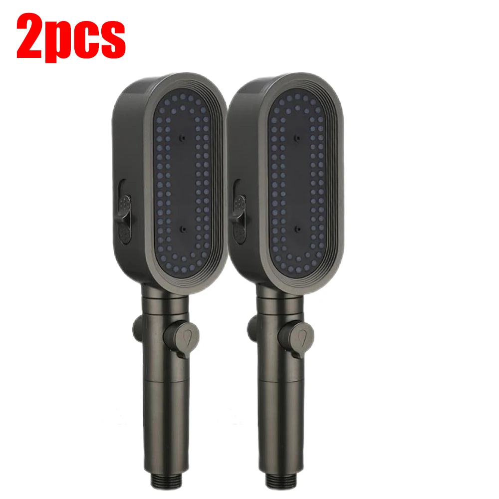 3 Modes Handheld Shower Head Strong High Pressure Water Saving Filtered Showerhead Fall-Resistant ABS Bathroom Shower Nozzle