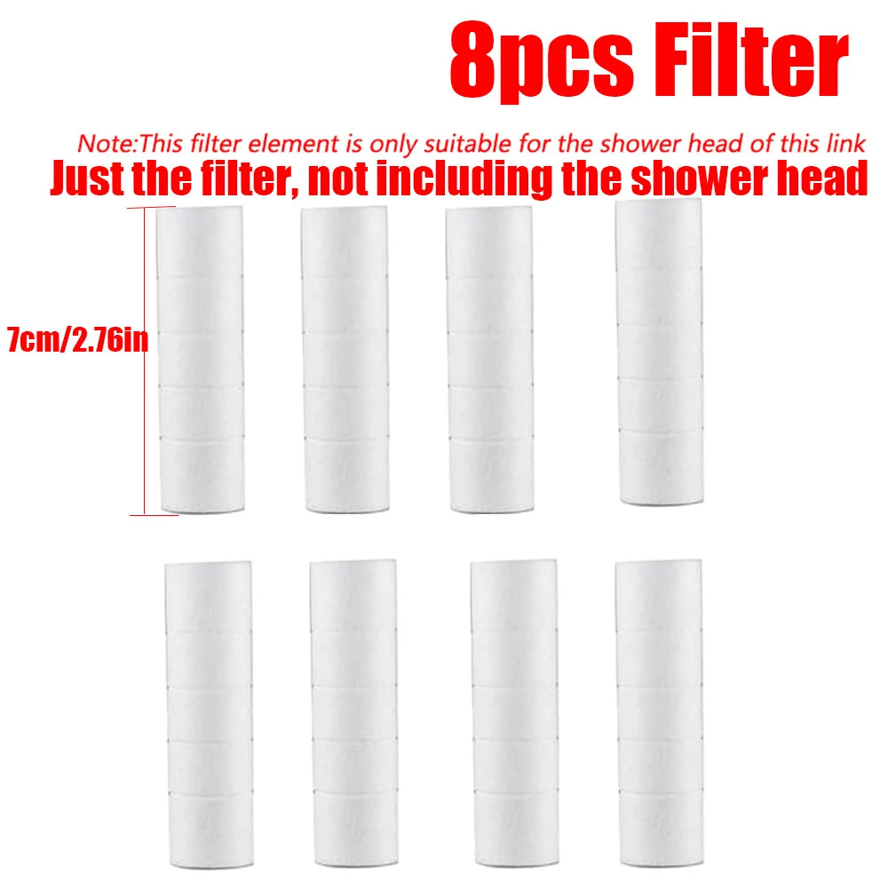 3 Modes Handheld Shower Head Strong High Pressure Water Saving Filtered Showerhead Fall-Resistant ABS Bathroom Shower Nozzle