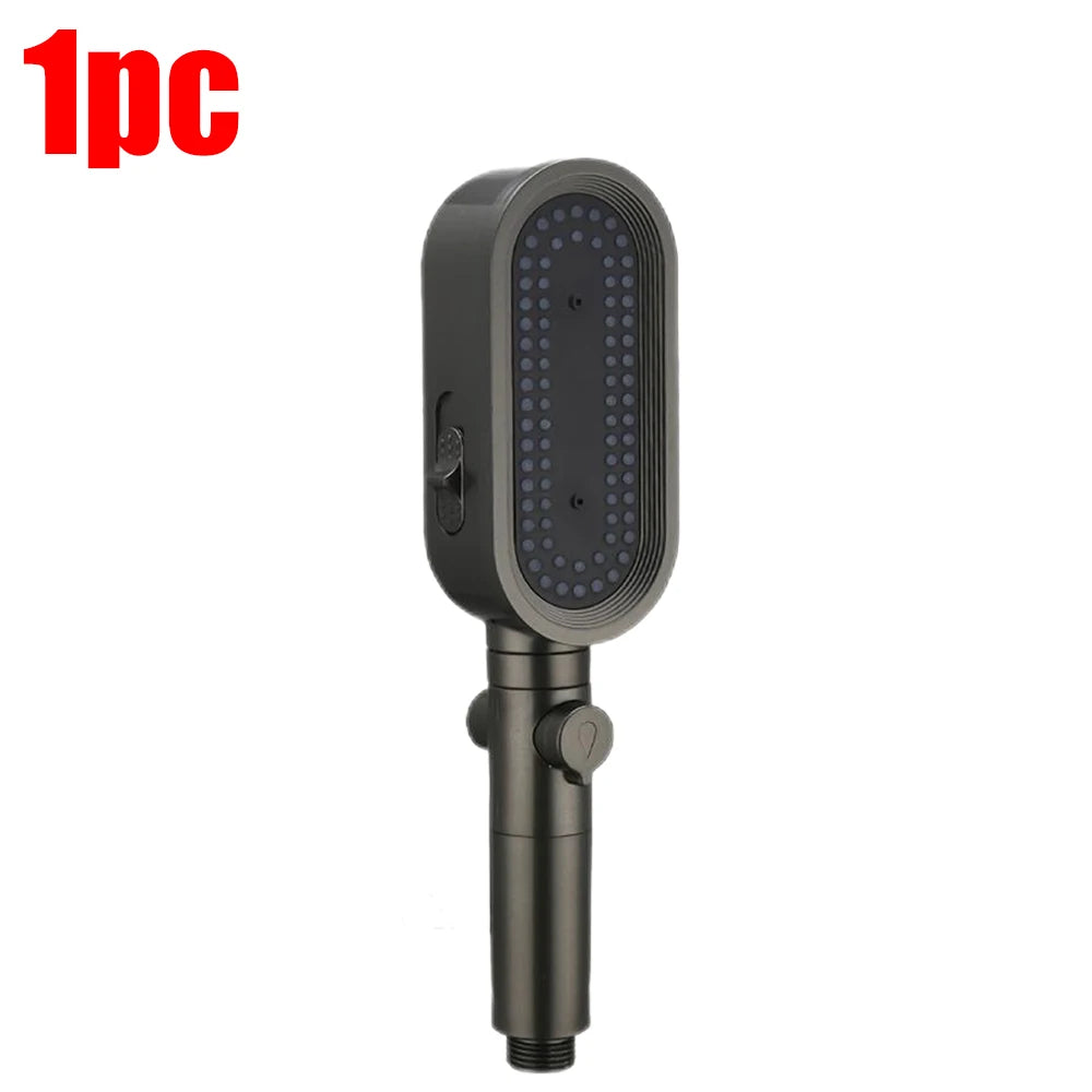 3 Modes Handheld Shower Head Strong High Pressure Water Saving Filtered Showerhead Fall-Resistant ABS Bathroom Shower Nozzle